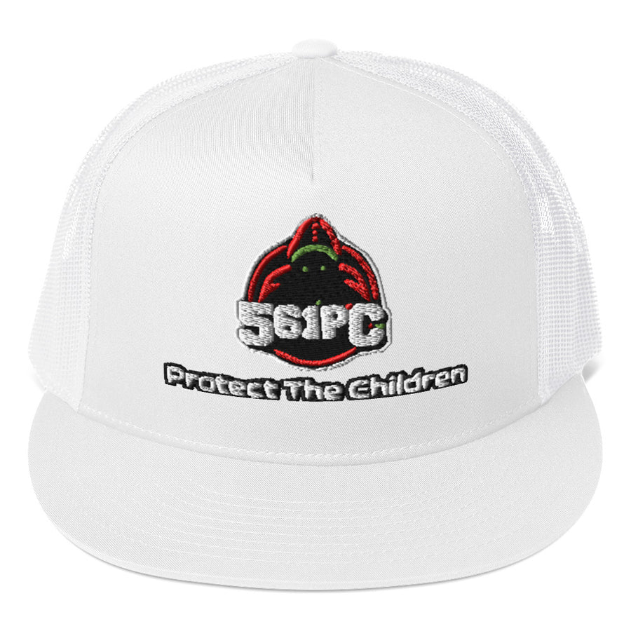 White Protect The Children cap