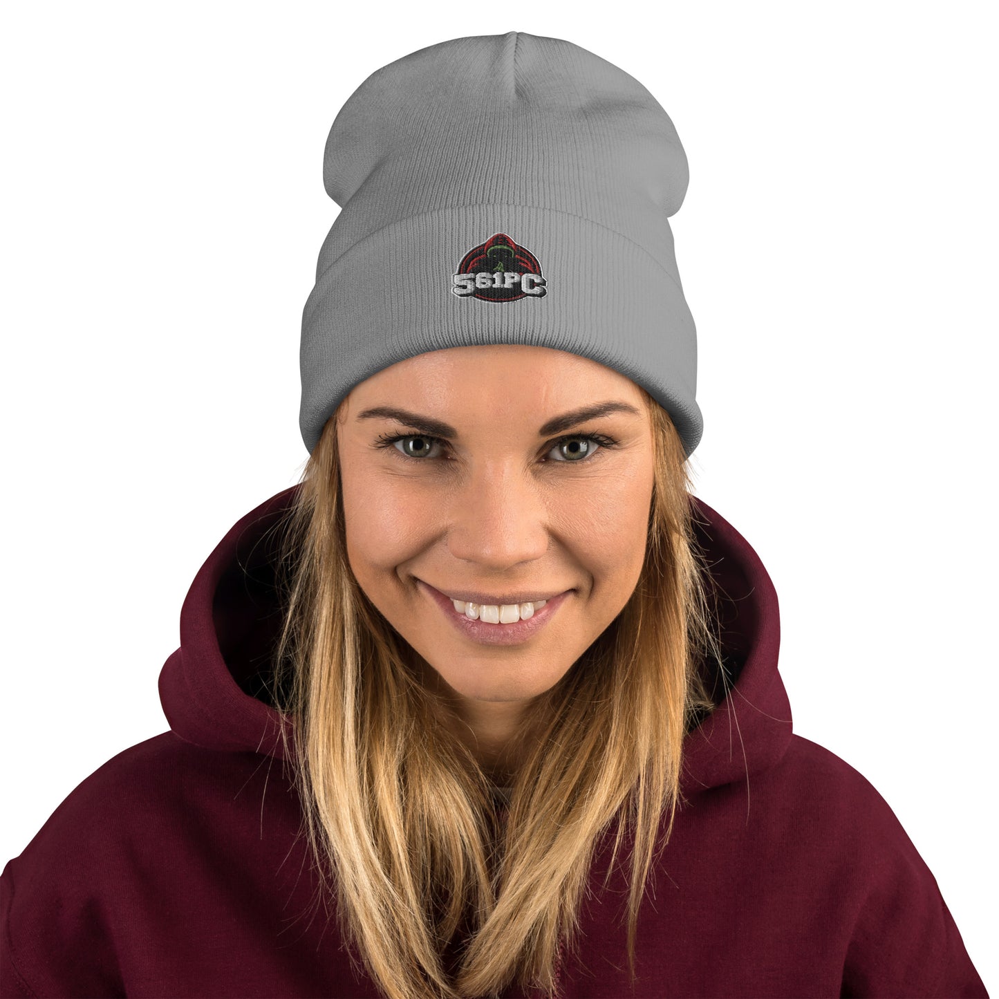 561PC Embroidered Beanie